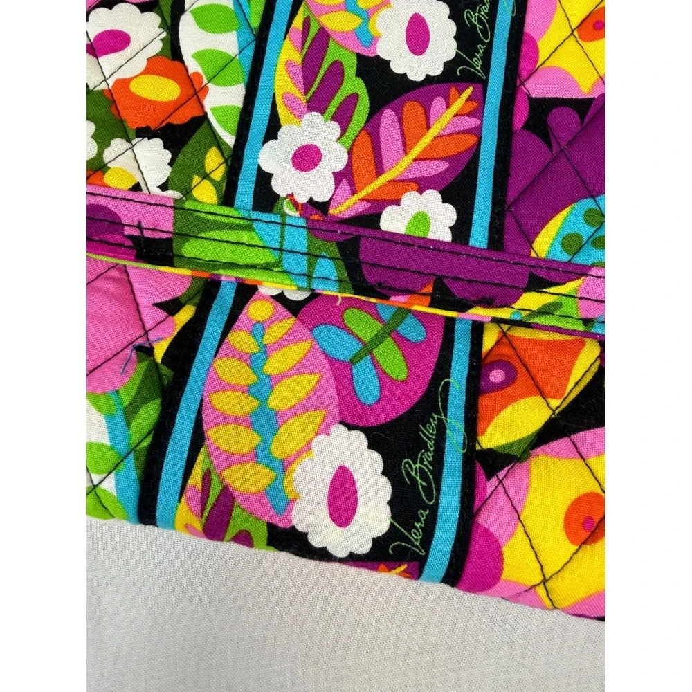 Vera Bradley Jewelry Folio Va Va Bloom Floral Quilted Travel Organizer 12555-127